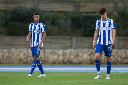 Ben Magnusson of IFK Göteborg looks dejected