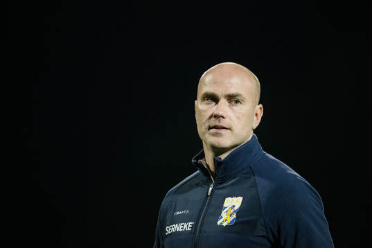 Head coach Jens Berthel Askou of IFK Göteborg
