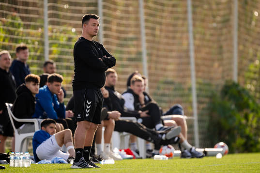 Head coach Thomas Nørgaard of Sønderjyske