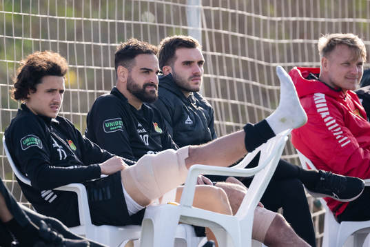 Amin Boudri , Mervan Celik and Egzon Binaku of GAIS