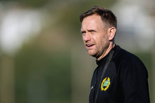 Hammarbys tränare Martin Sjögren