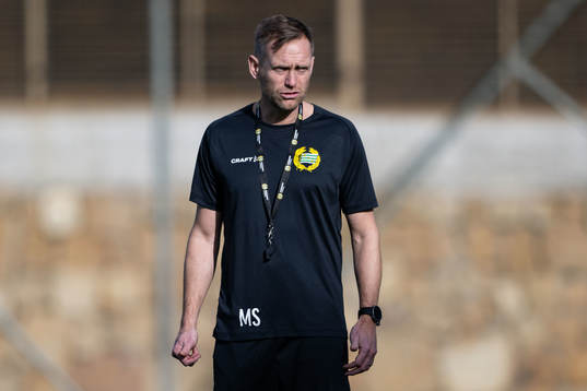 Hammarbys tränare Martin Sjögren