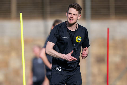 Hammarbys assisterande tränare William Strömberg