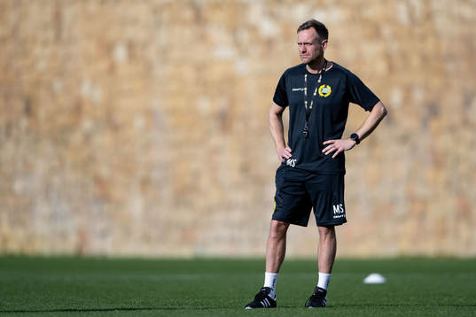 Hammarbys tränare Martin Sjögren