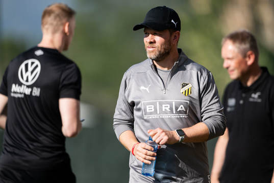 Head coach Pål Arne Johansen of Häcken