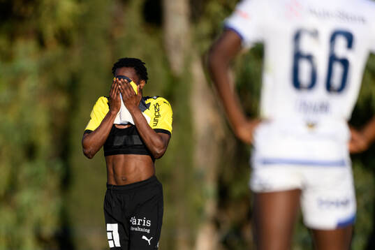 Severin Nioule of Häcken looks dejected