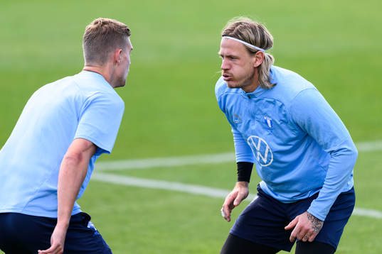 Malmö FFs målvakt Johan Dahlin