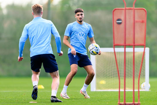 Bläddra bland fler bilder av Fotboll, Allsvenskan, Malmö FF, Träning