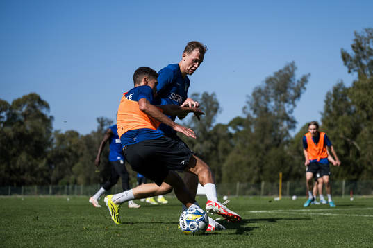 IFK Göteborgs Thomas Santos och Adam Carlén