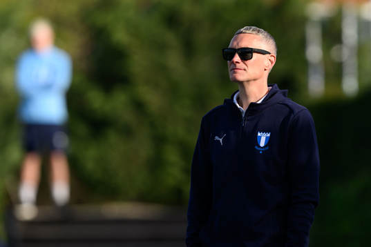 Malmö FFs kommunikationschef Mattias Larsson