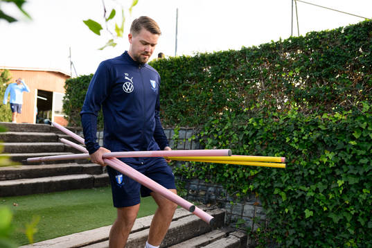Malmö FFs assisterande tränare Theodor Olsson