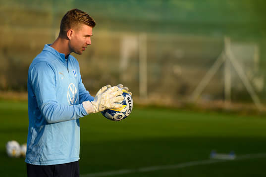 Malmö FFs målvakt Mathias Nilsson