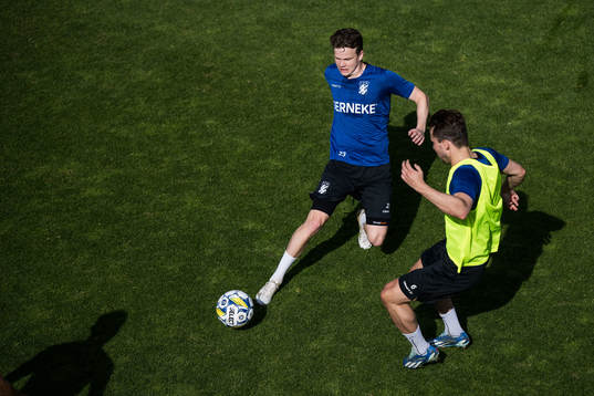 IFK Göteborgs Kolbeinn Thordarson och Anders Trondsen