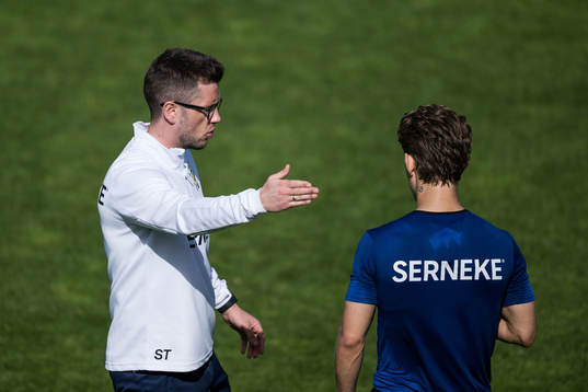 IFK Göteborgs assisterande tränare Sindre Tjelmeland och