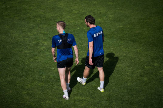 IFK Göteborgs Oscar Wendt och Gustav Svensson
