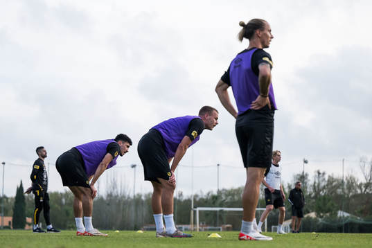 Elfsborgs Camil Jebara, Gustav Henriksson och Niklas Hult