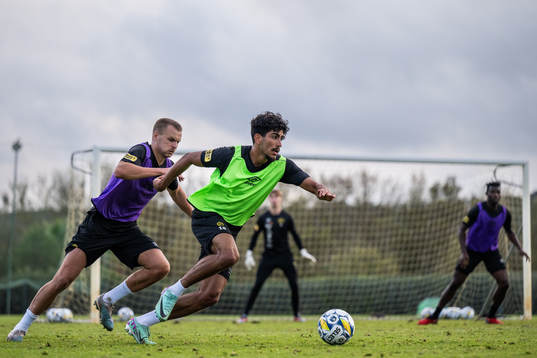 Gustav Henriksson och Ahmed Qasem