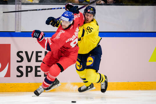 Michal Kovarcik of Czech Republic and Jacob de la Rose of