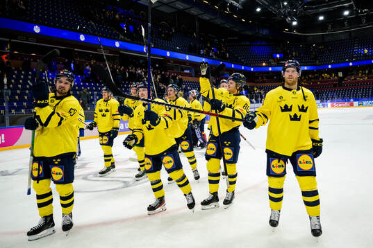 Of Sweden Players celebrate