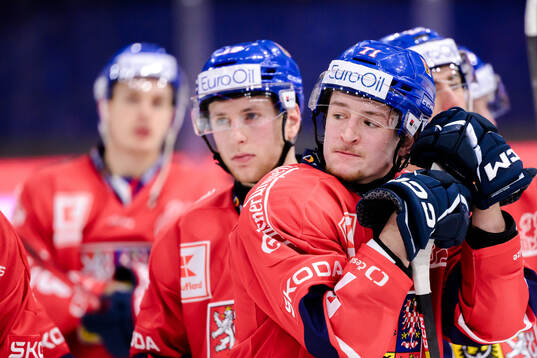 Adam Najman of Czech Republic looks dejected