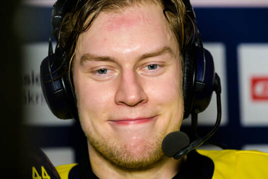 Victor Ejdsell of Sweden celebrates
