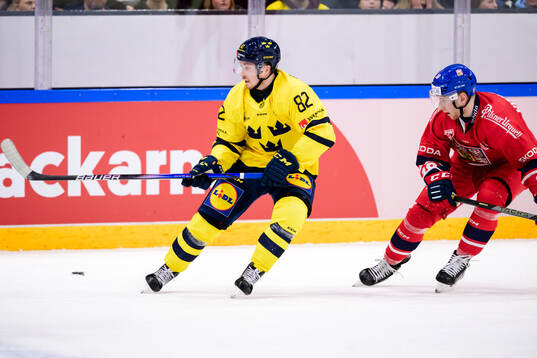 Jesper Frödén of Sweden and Jakub Rychlovský of Czech
