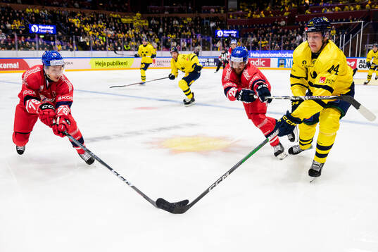 Jakub Galvas of Czech Republic and David Kase against