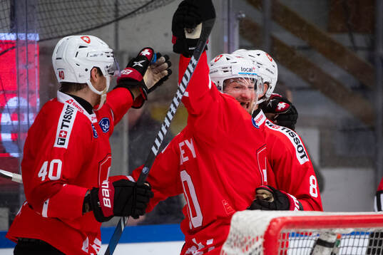 André Heim, Tristan Scherwey and Marc Marchon of