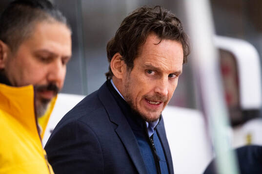 Coach Patrick Fischer of Switzerland