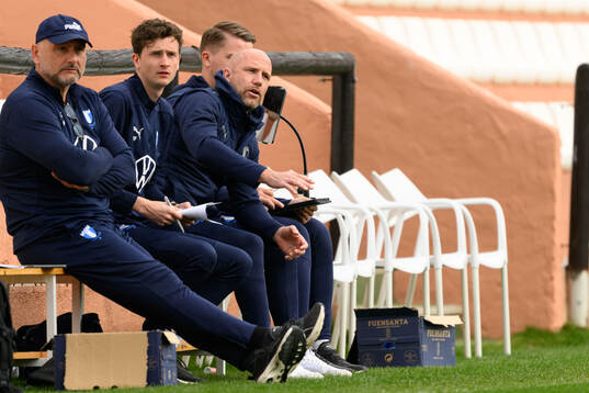 Goalkeeper coach Jonnie Fedel, Assistant coach Martin Falk