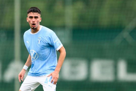 Alexander Hughes of Malmö FF