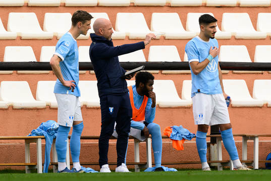 Søren Rieks, Head coach Henrik Rydström and Peter Gwargis