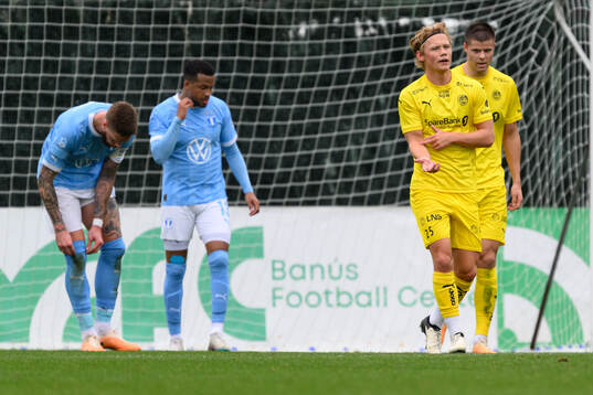Tobias Fjeld Gulliksen of Bodø/Glimt celebrates