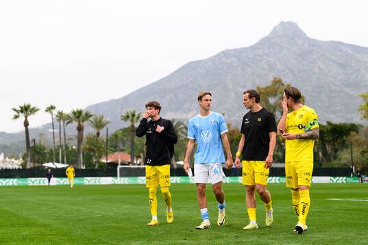 Sondre Sørli of Bodø/Glimt, Erik Botheim of Malmö FF,