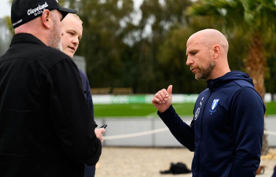 Head coach Henrik Rydström of Malmö FF