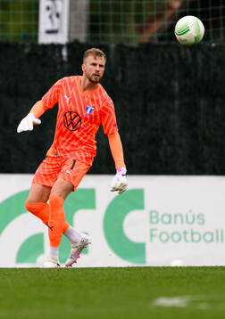 Goalkeeper Ricardo Friedrich of Malmö FF