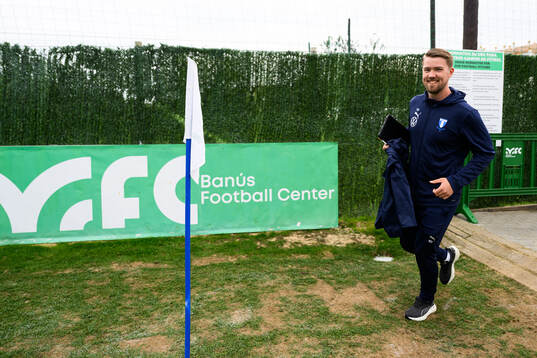 Assistant coach Theodor Olsson of Malmö FF