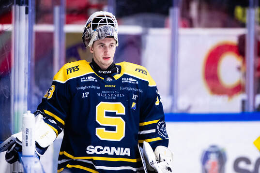 Södertäljes målvakt Claes Endre