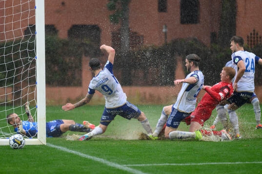Goalkeeper Oscar Jansson, Arnor Traustason, Christoffer