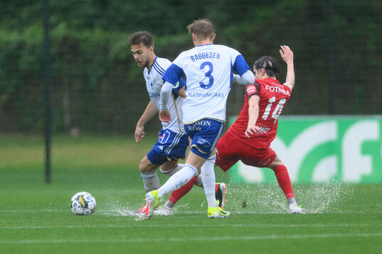 Anton Eriksson of IFK Norrköping and Ulrik Mathisen of