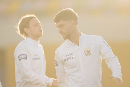 Oscar Pettersson and Andreas Pyndt of IFK Göteborg