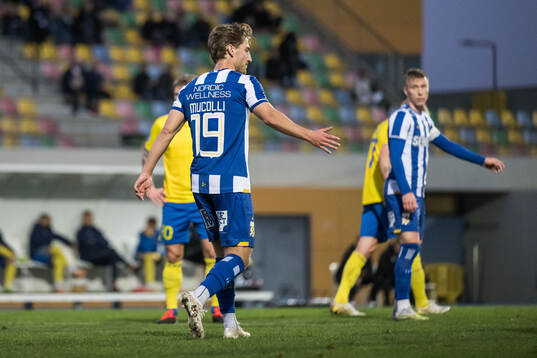During the Atlantic Cup football match between Brøndby and