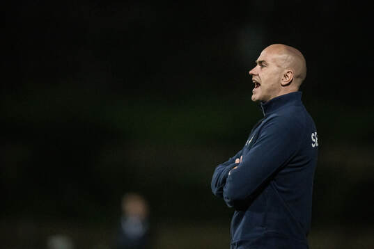 Head coach Jens Berthel Askou of IFK Göteborg