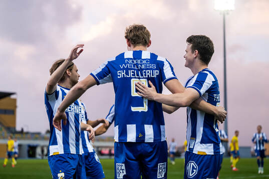 Oscar Pettersson, Laurs Skjellerup and Kolbeinn Thordarson
