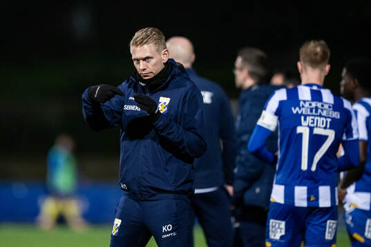 Fitness trainer Kalle Olsson of IFK Göteborg