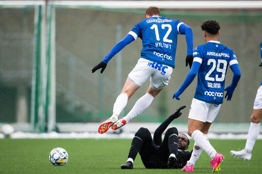 Landskronas Kofi Fosuhene Asare och Trelleborgs Zander