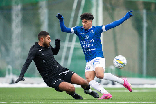 Landskronas Rassa Rahmani och Trelleborgs Othmane Salama