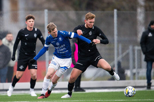 Landskronas Melker Jonsson och Trelleborgs Fritiof Björkén