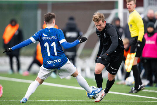 Landskronas Frederik Ihler och Trelleborgs Armin Ćulum