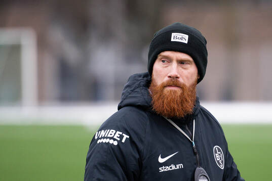 Landskronas tränare Max Mölder
